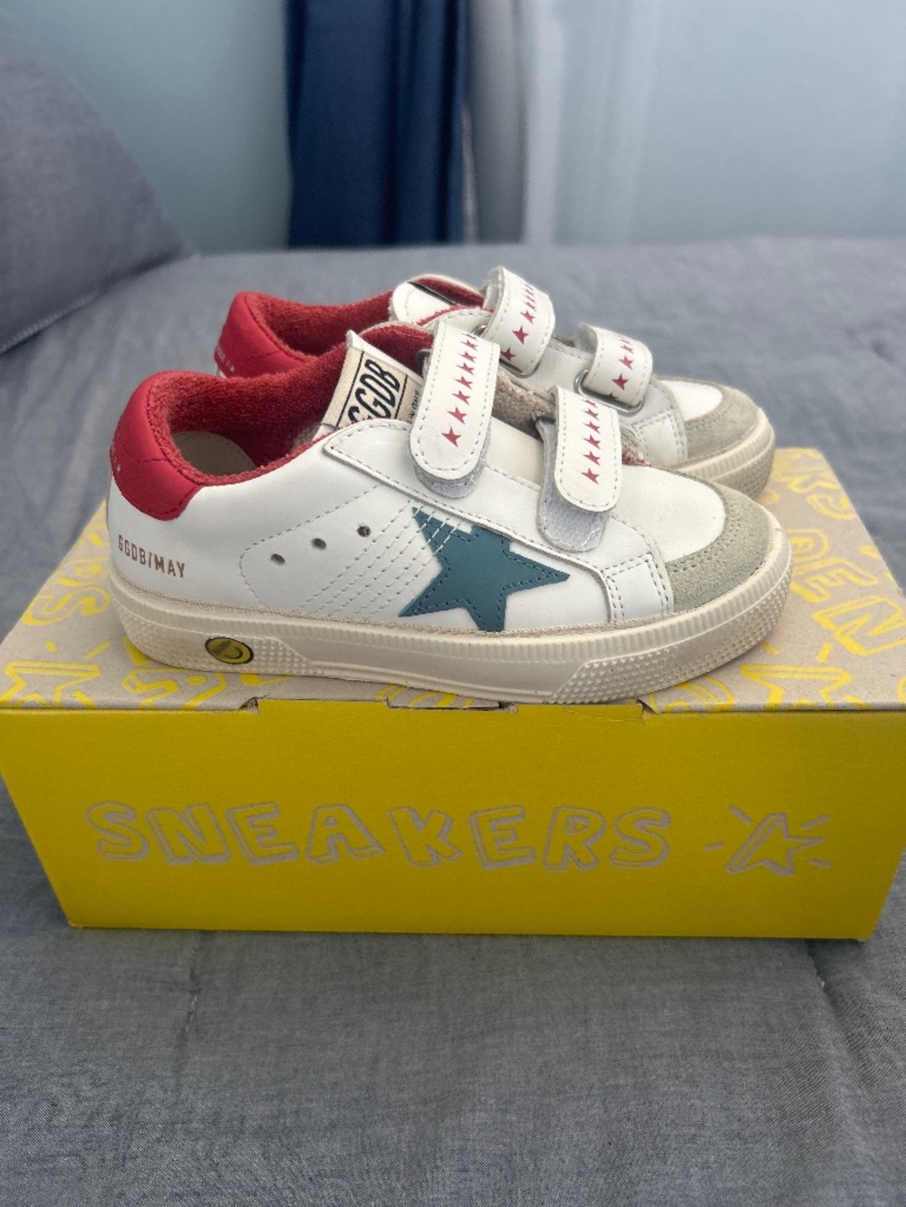 BRAND NEW TODDLER BOY GOLDEN GOOSE SNEAKERS
